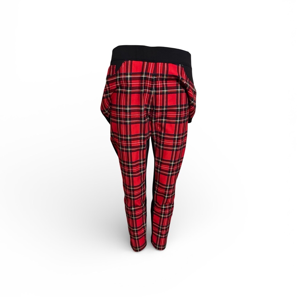 Luxe Slims Red Plaid Women Nygard Jegging
